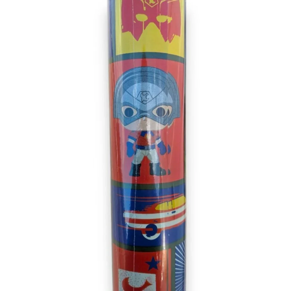 Funko Pop DC Peacemaker Wrapping Paper NEW Sealed Gift Wrap 50 Sq Ft